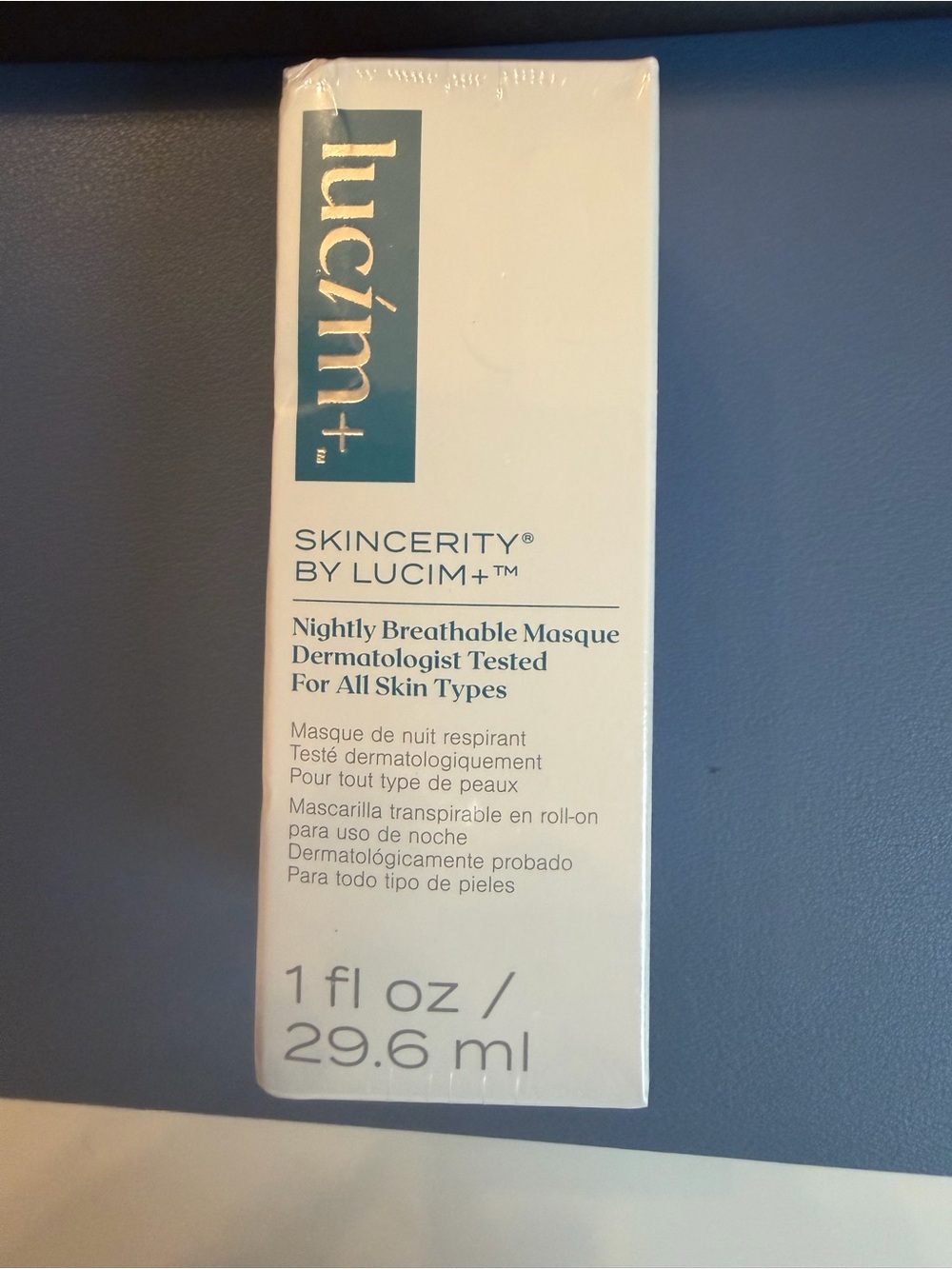 Skincerity by Lucim+ Nightly Breathable Masque — White